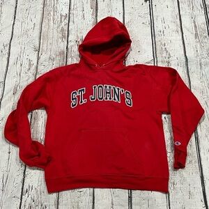 St. John's Red Storm Champion Hoodie Red Jumper Sweatshirt